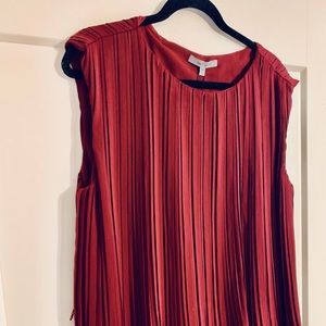 NWT Naked Zebra Burgundy Casual Dress